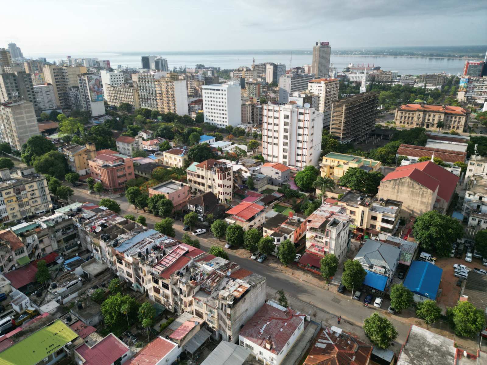 Maputo city and waterfront
